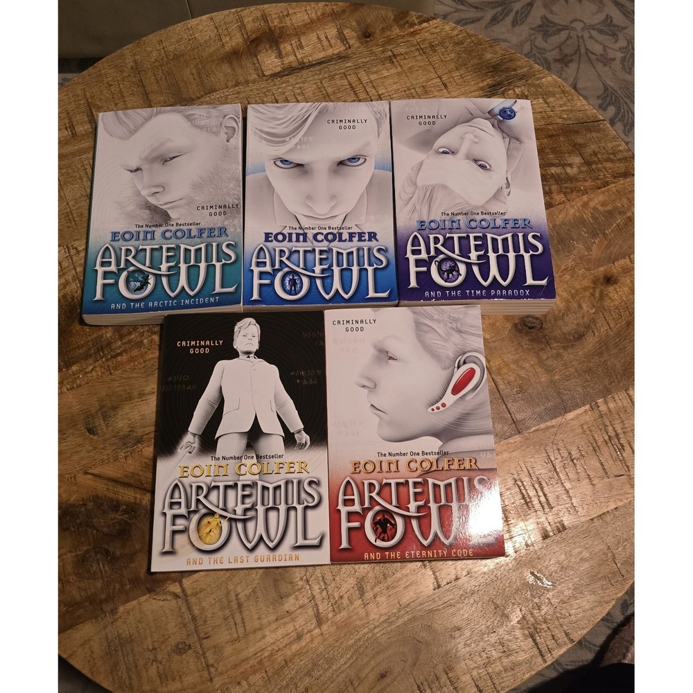 Artemis Fowl Collection 5 Books Set by Eoin Colfer Paperback